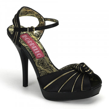 Bordello PREEN-16 Blk Satin