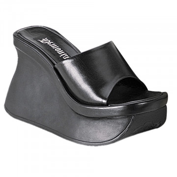 Demonia PACE-01 Blk Vegan Leather