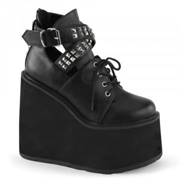 Demonia SWING-05 Blk Vegan Leather