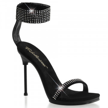 Fabulicious CHIC-40 Blk Nubuck Pu/Blk