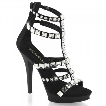 Fabulicious LIP-158 Blk Nubuck/Blk Matte