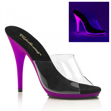 Fabulicious POISE-501UV Clr/Neon Purple