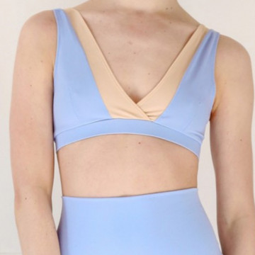 MADEMOISELLE SPIN - TOP STELLA Azzurro / BLUSH