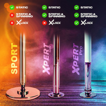 PALO KIT X-Pole Px X-Clock NERO spedizione subito SDA h24