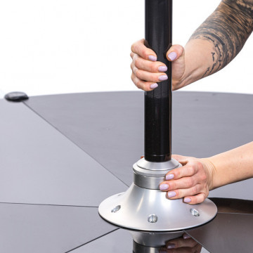 Pedana LUPIT POLE STAGE INOX QUICK LOCK SPIN