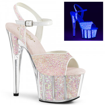 Pleaser ADORE-710UVG Neon Opal Glitter/Neon Opal Glitter