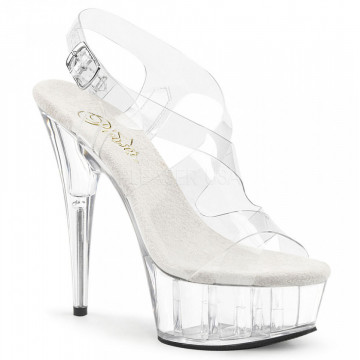 Pleaser DELIGHT-630 Clr/Clr