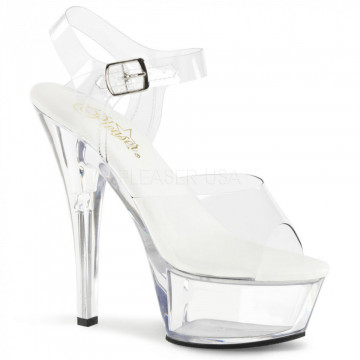 Pleaser KISS-208VL Clr/Clr