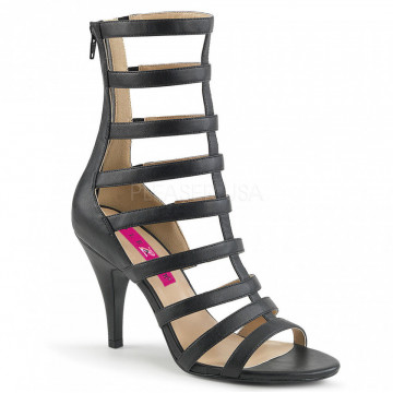 Pleaser Pink Label DREAM-438 Blk Faux Leather