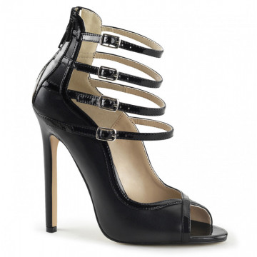 Pleaser SEXY-17 Blk Pat-Pu