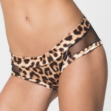 RAD POLE - CINDY VELVET SHORT LEOPARD Subito