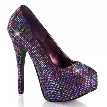 Bordello TEEZE-06R Purple Satin-Irid RS