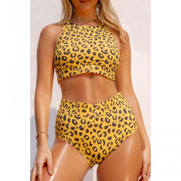 Creatures of XIX Nyx Safari Top - Yellow subito pronti