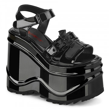 Demonia WAVE-13 Blk Pat