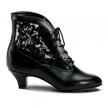Funtasma DAME-05 Blk Pu-Lace