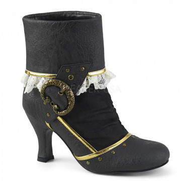 Funtasma MATEY-115 Blk Distressed Pu-Microfiber