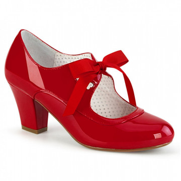 Pin Up Couture WIGGLE-32 Red Pat