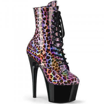 Pleaser ADORE-1020LP Pink Hologram/Blk Consegna 24 ore SDA