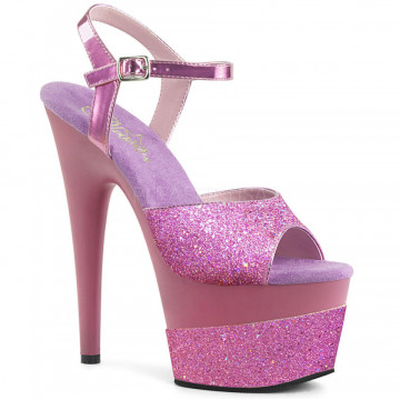 Pleaser ADORE-709-2G Lavender Multi Glitter/Lavender Multi Gltr