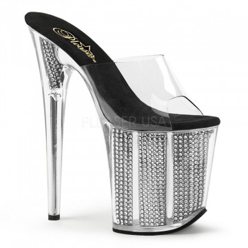 Pleaser FLAMINGO-801SRS Clr/Blk SRS