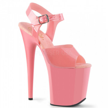 Pleaser FLAMINGO-808N Baby Pink (Jelly-Like) TPU/B