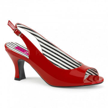 Pleaser Pink Label JENNA-02 Red Pat