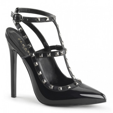 Pleaser SEXY-30 Blk Pat-Pu