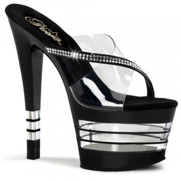 Pleaser SKY-303LN Clr/Blk