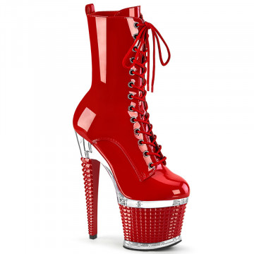 Pleaser SPECTATOR-1040 Red/Clr-Red