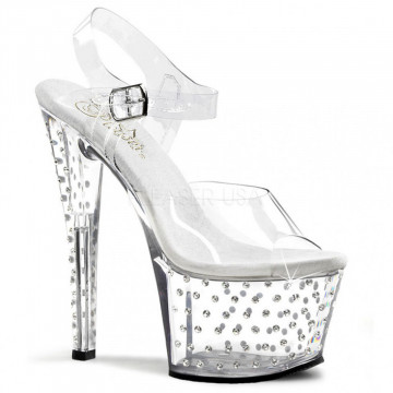 Pleaser STARDUST-708 Clr/Clr