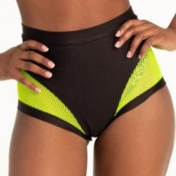 Polerina Anela – Black and Yellow Bottom rete a maglia larga