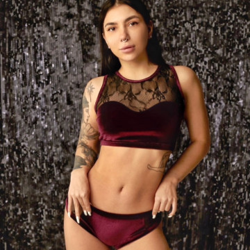 Polerina Camelia - Wine velvet (SET)