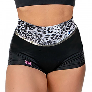WINK POLE Dance CORETTA Short elastici compressivi W0216 PANTERA