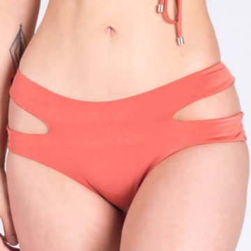 BIKINI BOTTOM LAURA Terracotta