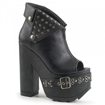 Demonia CRAMPS-103 Blk Vegan Leather