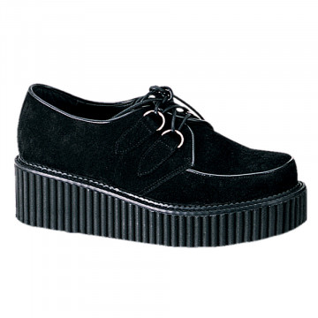 Demonia CREEPER-101 Blk Suede