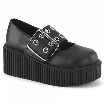 Demonia CREEPER-230 Blk Vegan Leather