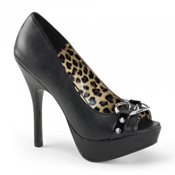 Demonia PIXIE-15 Blk Vegan Leather-Pat