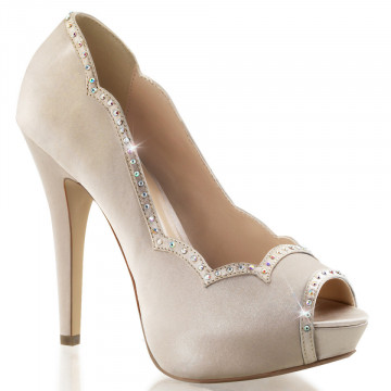 Fabulicious LOLITA-05 Champagne Satin