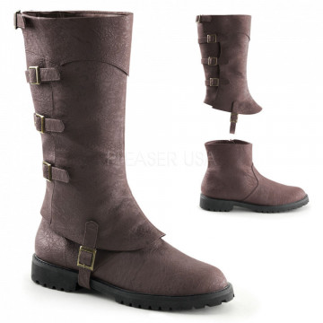 Funtasma GOTHAM-105 Brown Distressed Pu