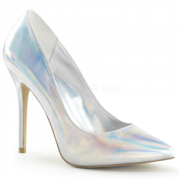 Pleaser AMUSE-20 Slv Hologram Pu