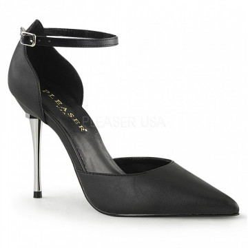 Pleaser APPEAL-21 Blk Faux Leather