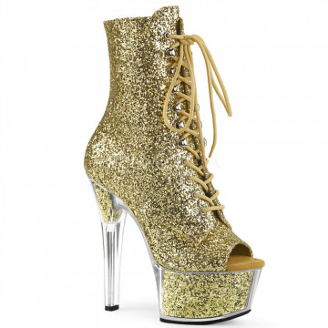 Pleaser ASPIRE-1021G Gold Glitter/Golf Glitter