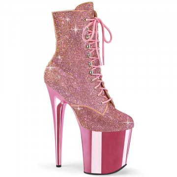 Pleaser FLAMINGO-1020CHRS B. Pink RS/B. Pink Chrome