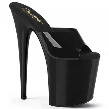 Pleaser FLAMINGO-801N Blk (Jelly-Like) TPU/Blk