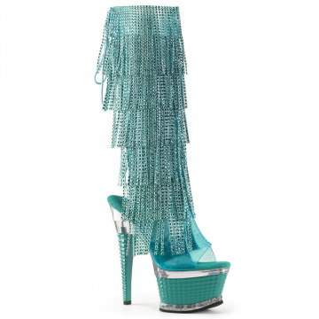 Pleaser ILLUSION-2017RSF Aqua Tinted TPU-Aqua/Aqua
