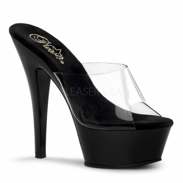 Pleaser KISS-201 Clr/Blk