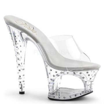 Pleaser MOON-701SDT Clr/Clr