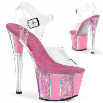 Pleaser SKY-308OF Clr/B. Pink