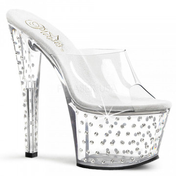 Pleaser STARDUST-701 Clr/Clr